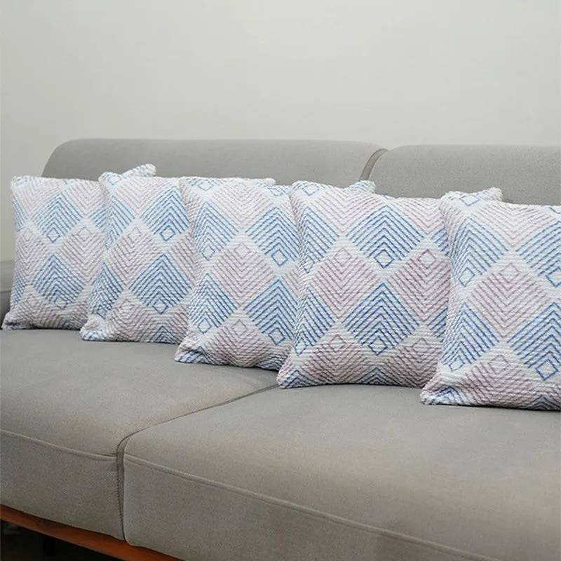 AngularAura Cushion Cover (Multicolor) - Set Of Five media 4
