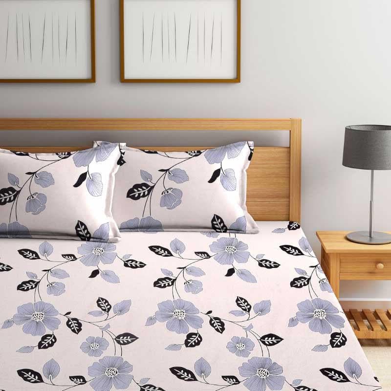 Assendria Printed Microfiber Bedsheet - 130 GSM media 5