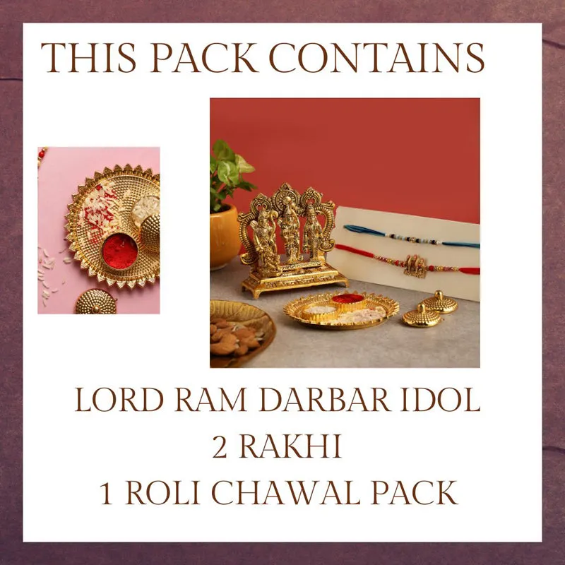 Shri Ram Darbar I Rakhi Hamper media 4
