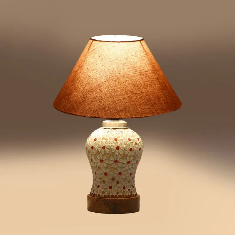 Wevon Wooden Table Lamp - Multicolor media 7