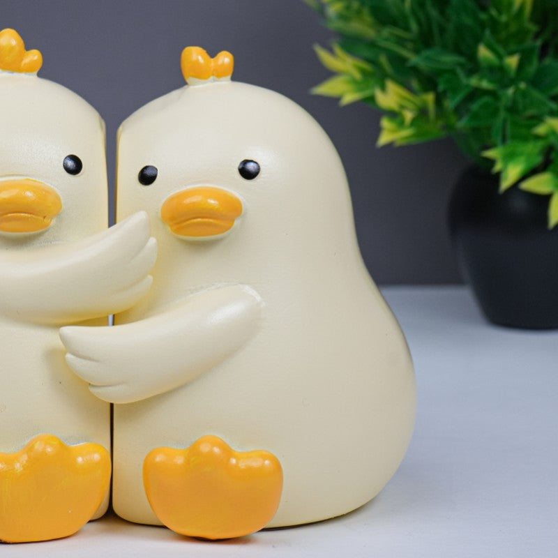 Snuggle Ducks Decor Showpiece - Yellow media 8