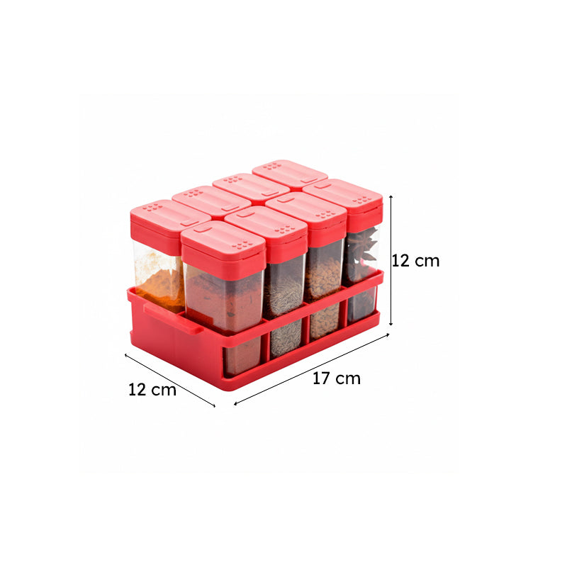 Red Sleeky Spice Box (80 mL Each) - Set of Eight media 7