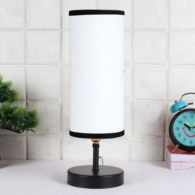 Mini Magic Fabric Table Lamp - White,Black media 4