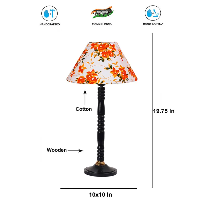 Garden Lights Wooden Table Lamp media 4