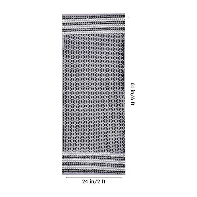 Corridor Classic Cotton Runner Rug - Grey media 11