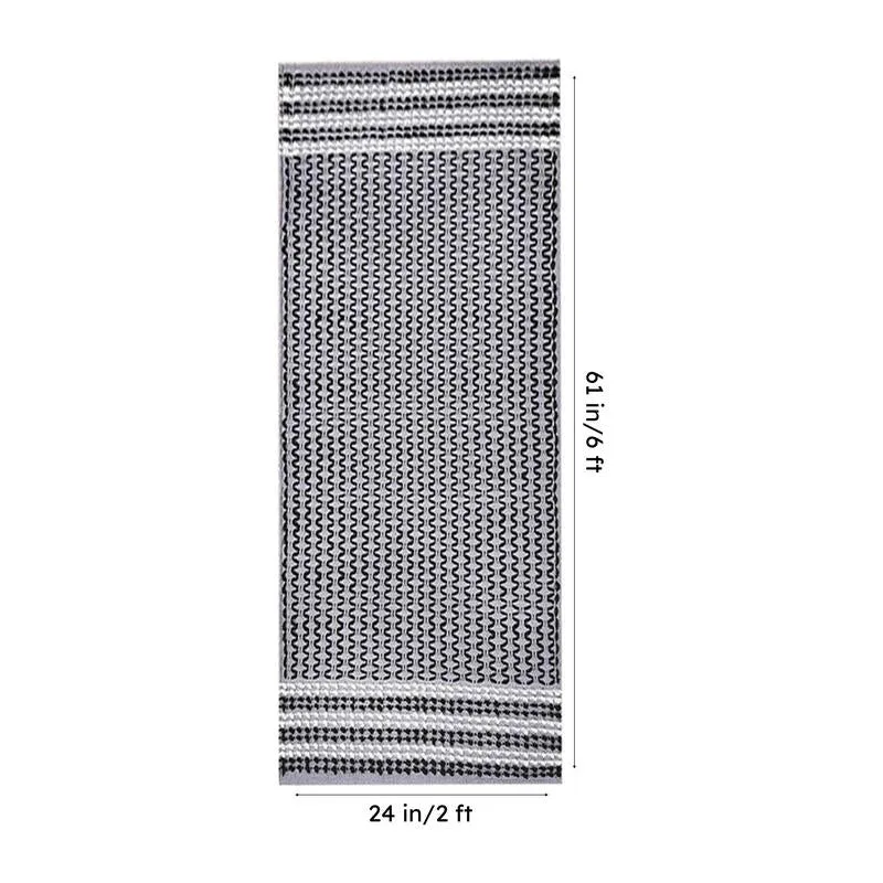 Corridor Classic Cotton Runner Rug - Grey media 11