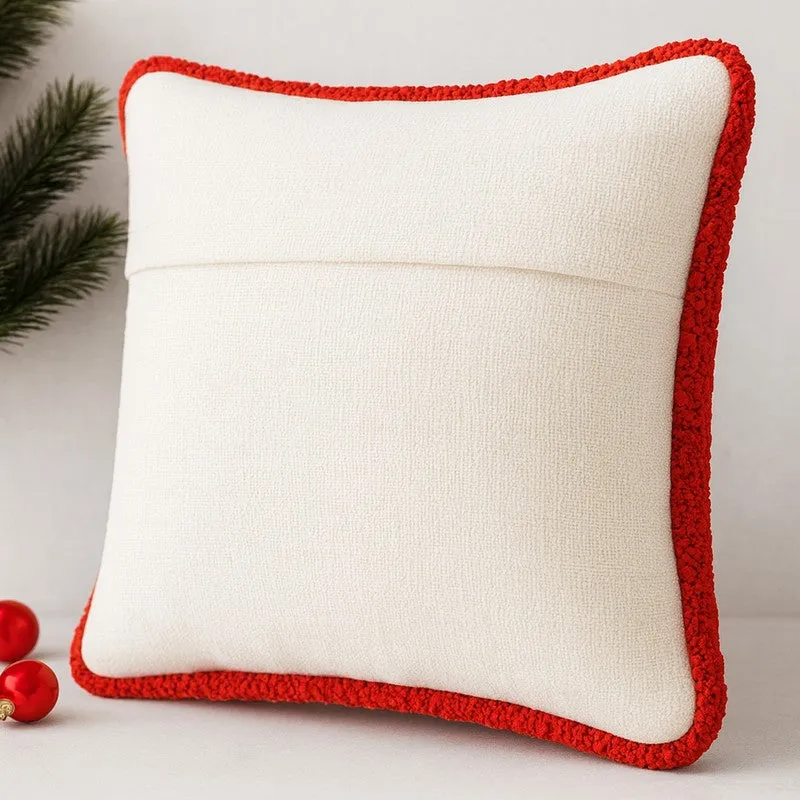 Frosted Pine Ruby Christmas Cushion Cover media 5