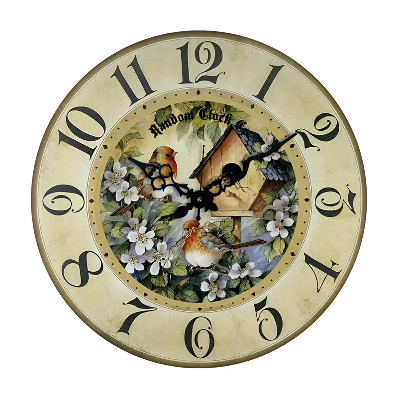 Rivo Wood Analog Wall Clock media 5