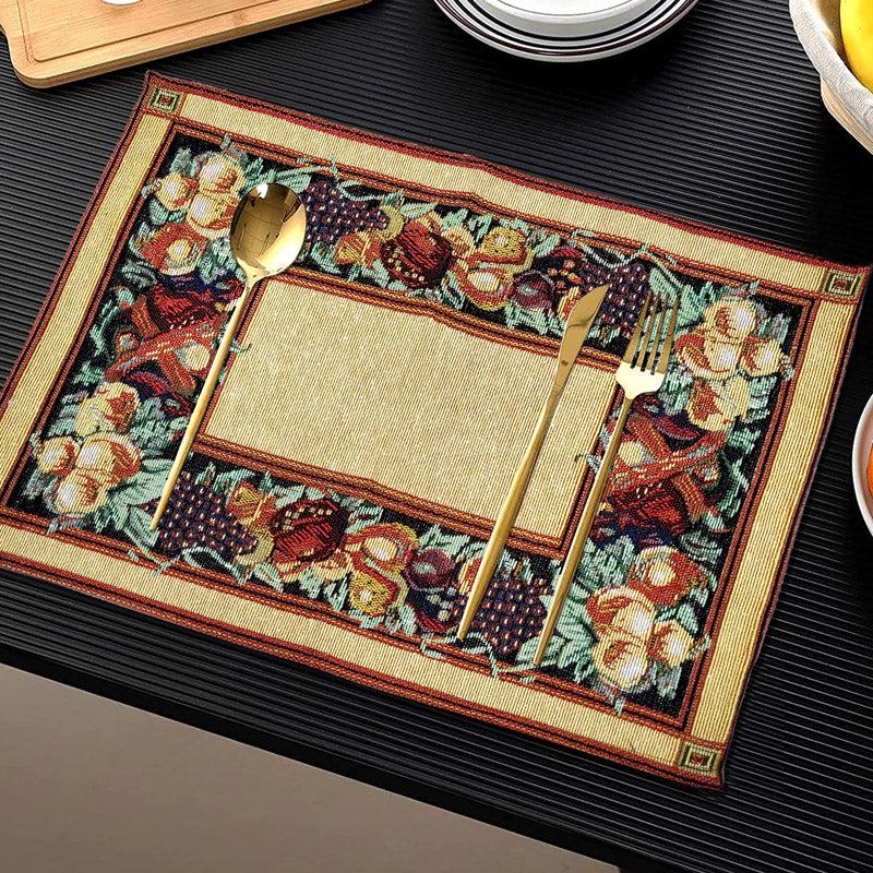 Adia Jacquard Woven Placemat - Set Of Eight media 6
