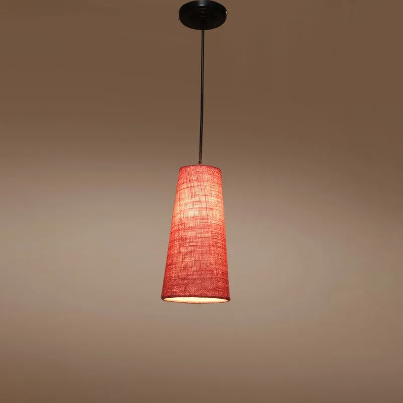 Solarae Metal Ceiling Lamp - Pink media 6