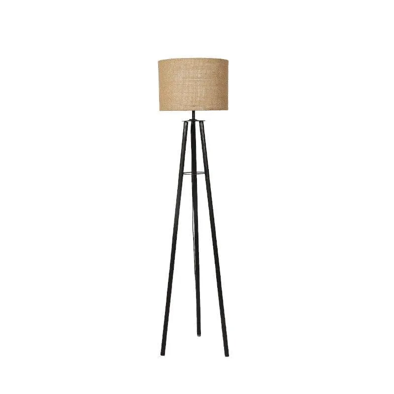Natura Casper Floor Lamp - White & Black media 4