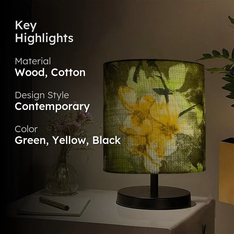 FoliageAura Metal Table Lamp media 2