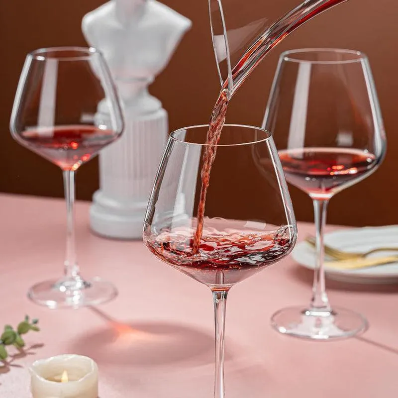 Zadie Red Wine Glasses (440 ML) - Set of Six media 3