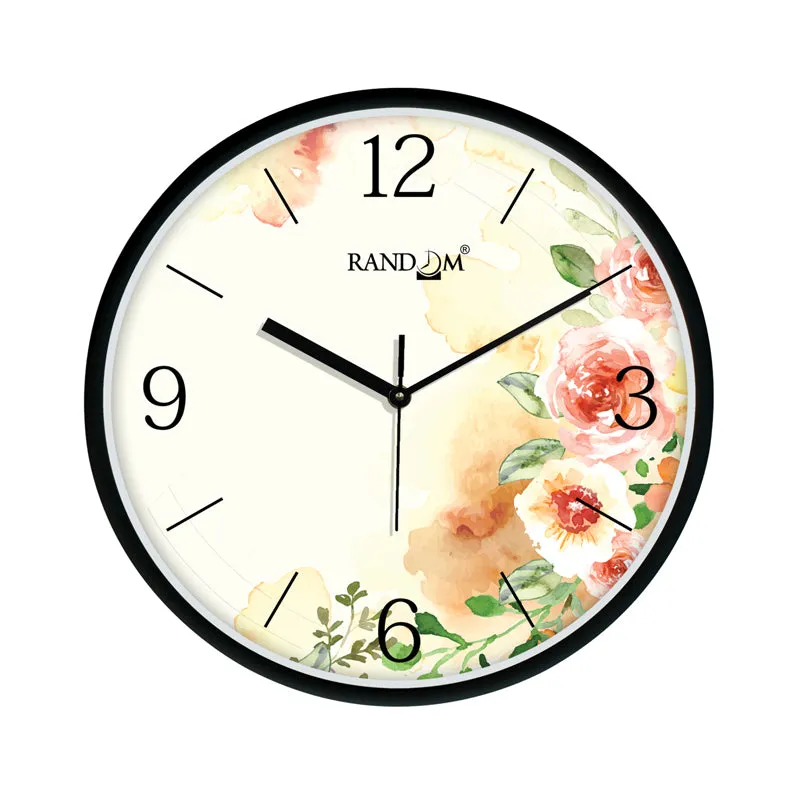 Dean Floral Wall Clock media 3