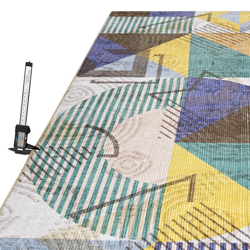 Zeryn Mosaic Non Anti Skid Carpet media 9