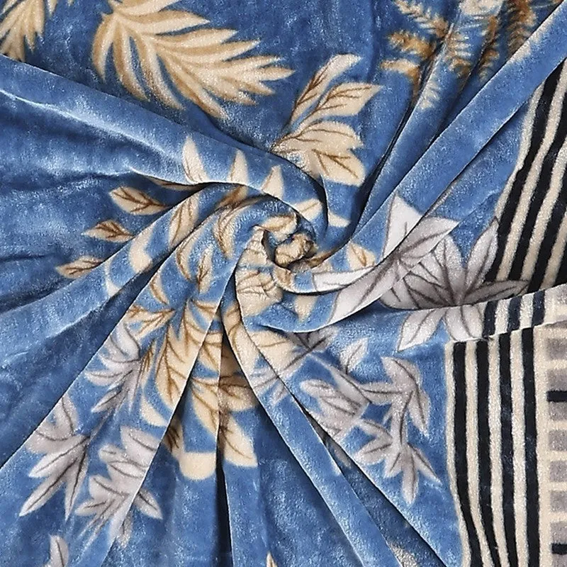 Monte Carlo Ocean Blossom Blanket - 483 GSM media 6