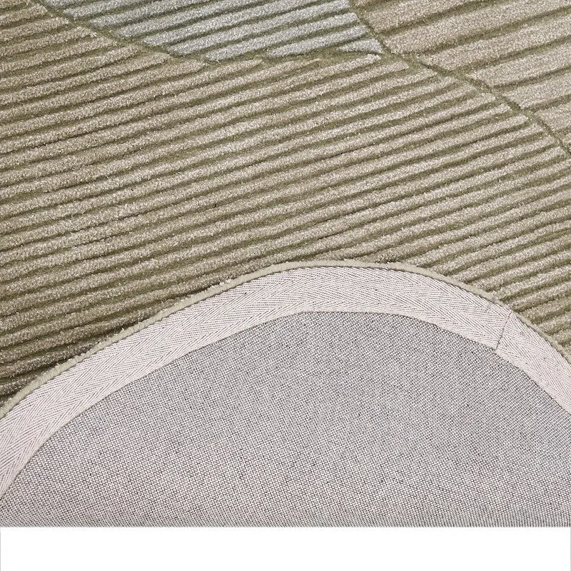 Trezel Cotton Carpet - Olive Green media 8
