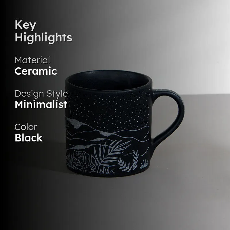 Meditative Ceramic Coffee Mug (300 mL) media 2