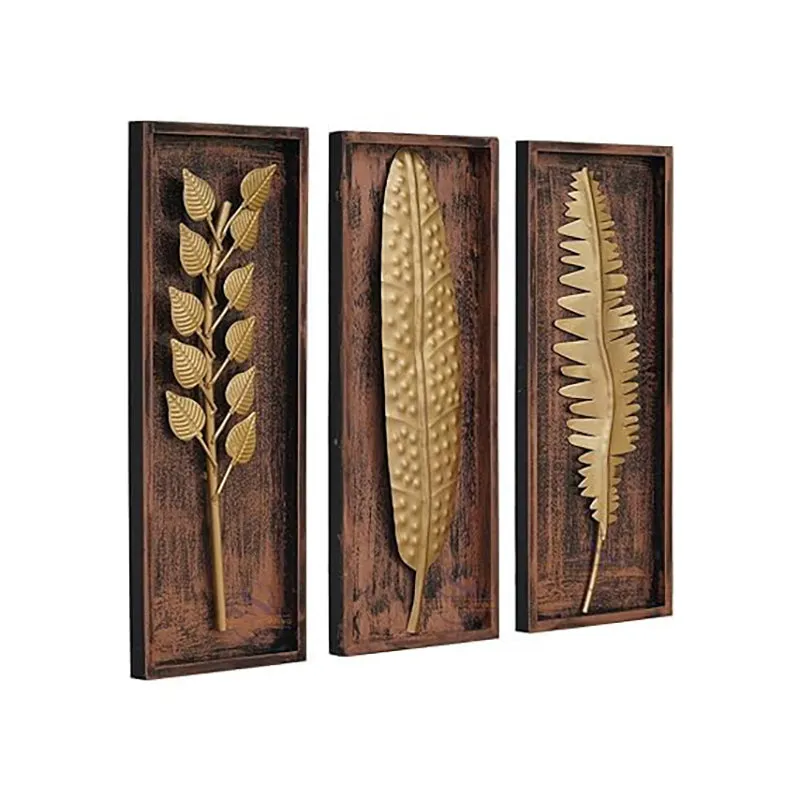 Goldfern Metal Wall Accent - Set Of Three media 7