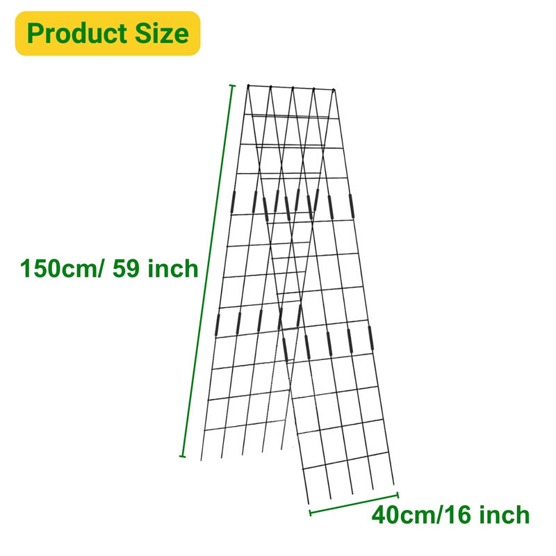 Maxiya Metal Plant Stake - Set Of Two media 8