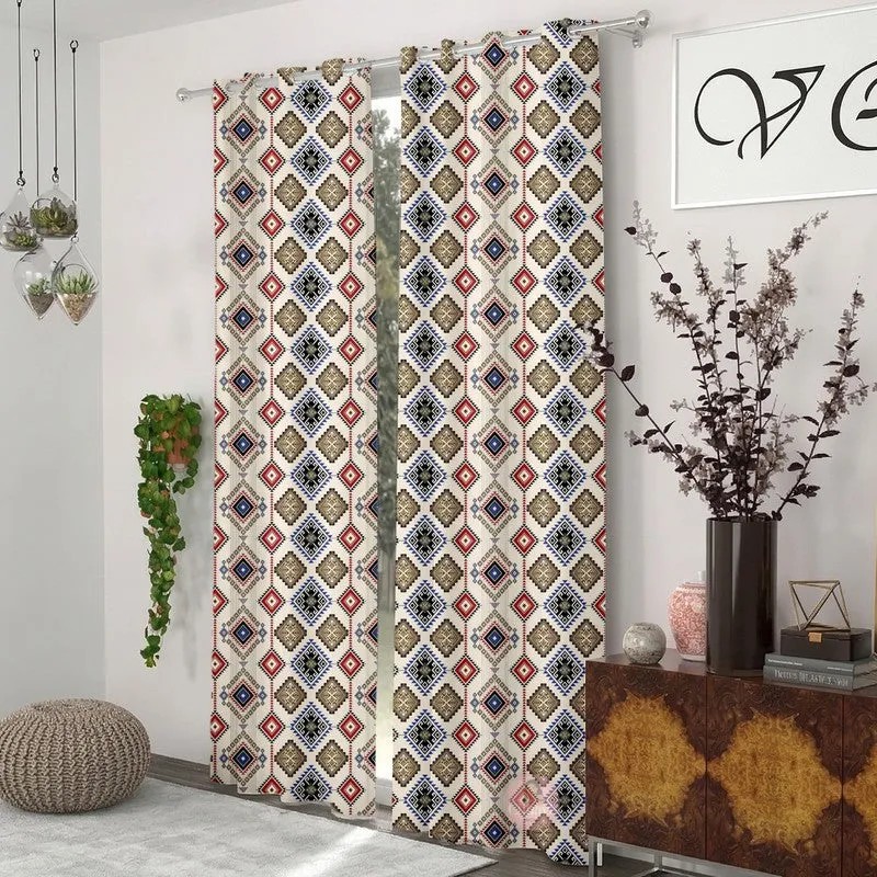 Geo Breeze Curtains - Set of Two media 4