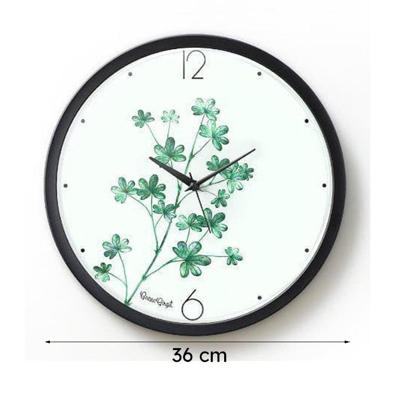 Clover Leaf Wall Clock media 7
