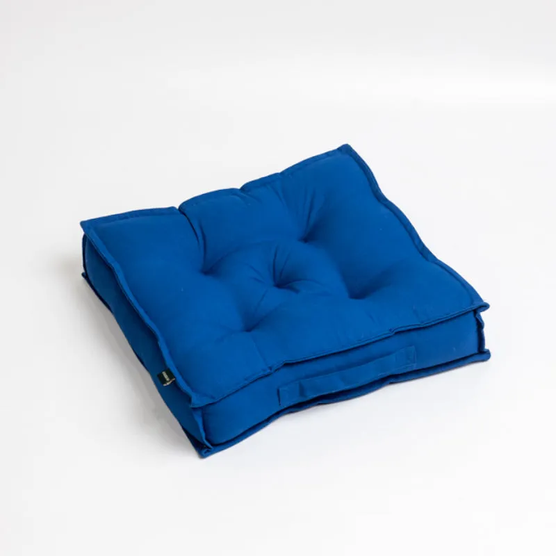Tara Floor Cushion (Classic Blue) - Set Of Two media 4