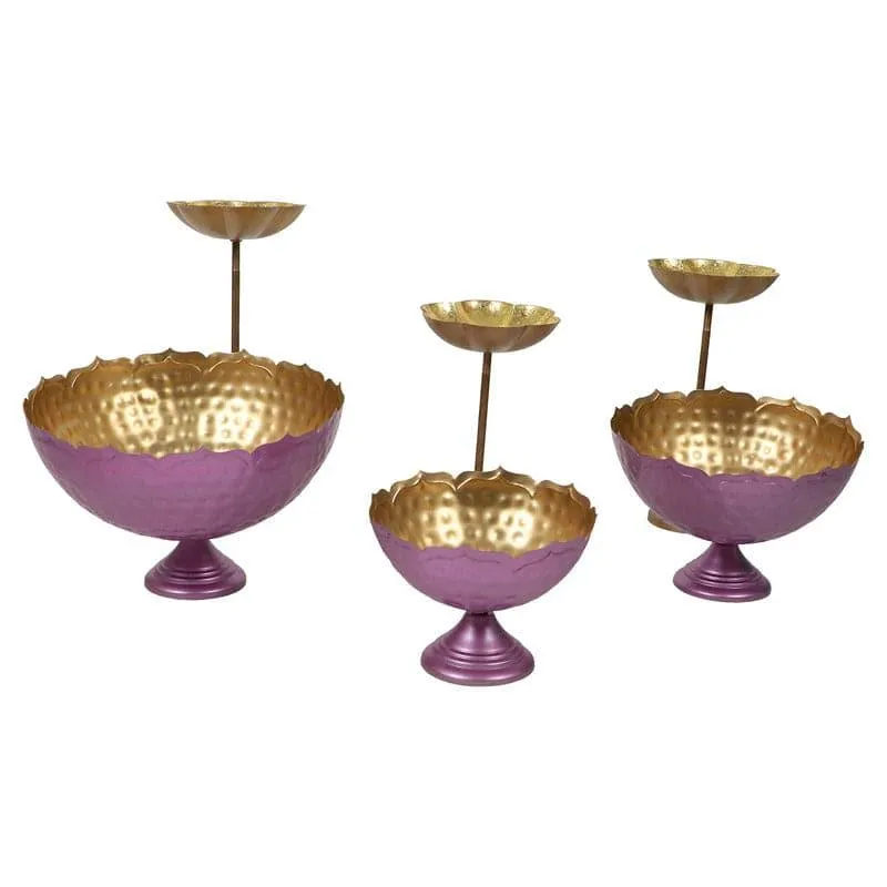 Kanshiki Kalyan Urli (Purple) - Set Of Six media 3