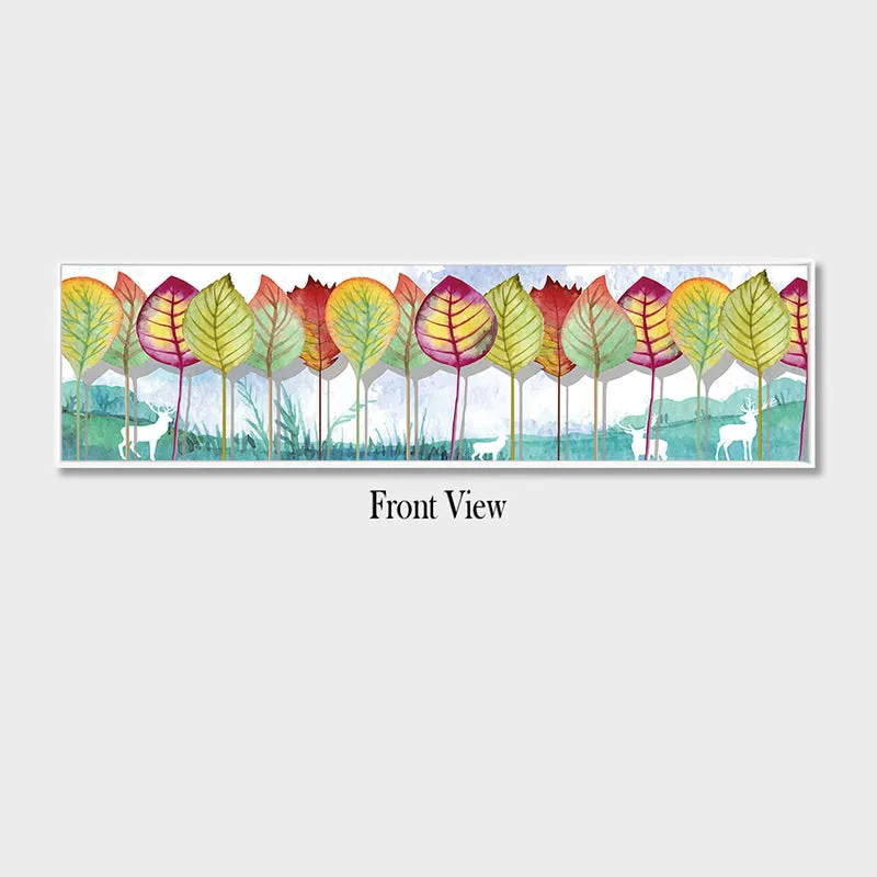 Leaves Of Color Canvas Wall Art media 5
