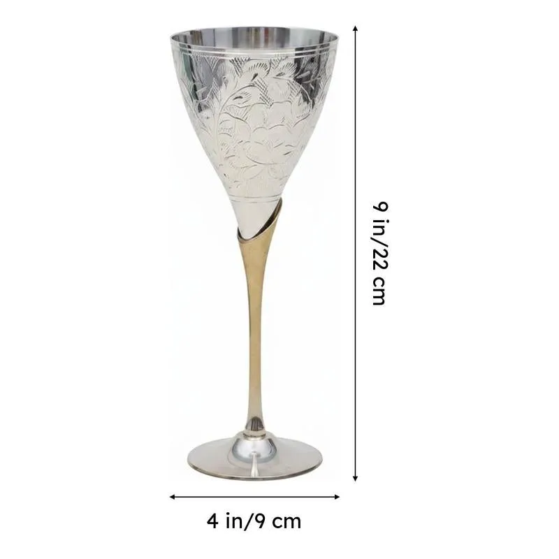 Ruqayya Martini Glasses (100 ML) - Set Of Two media 8
