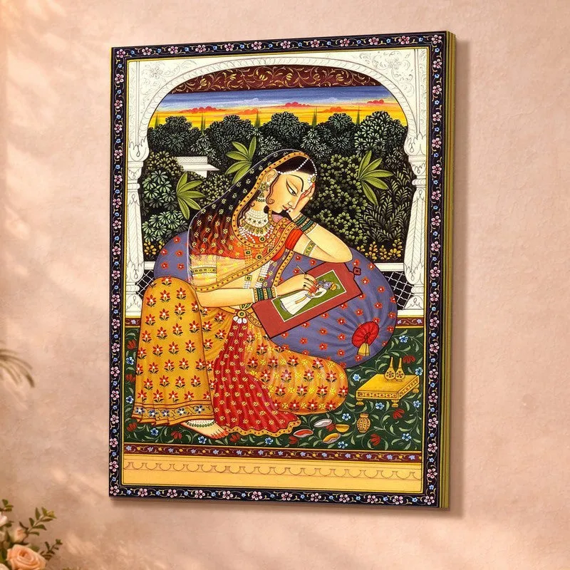 Rajasthani Royal Canvas Wall Art & Paintings media 4