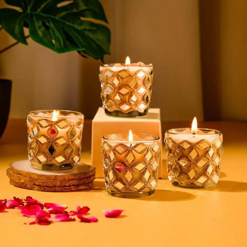 Noor - Gift Set of 4 Votive Scented Candles media 2