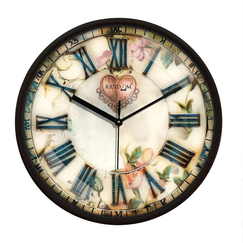 Micah Floral Wall Clock media 3