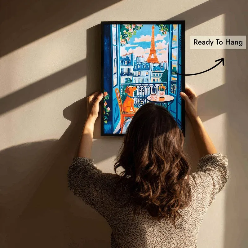 Savory Towers Archival Canvas Wall Art - Black media 6