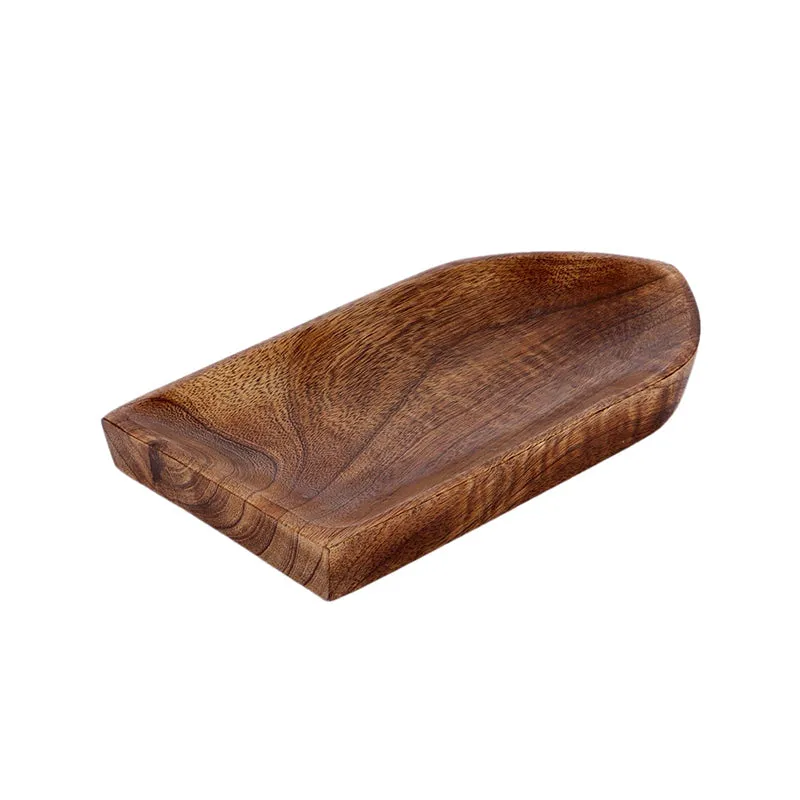 Row Twist Mango Wood Platter - Nine Piece Set media 5