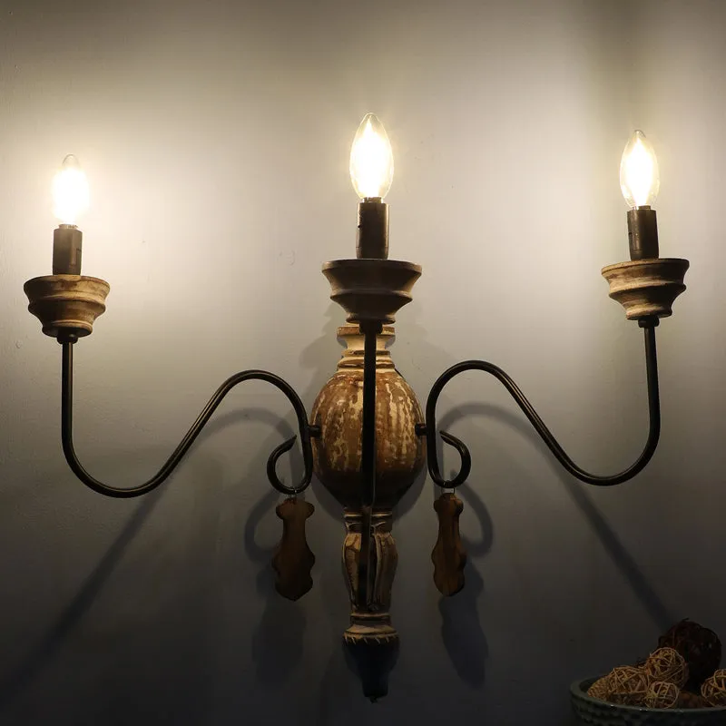 Caleira Trio Iron Wall Lamp media 4