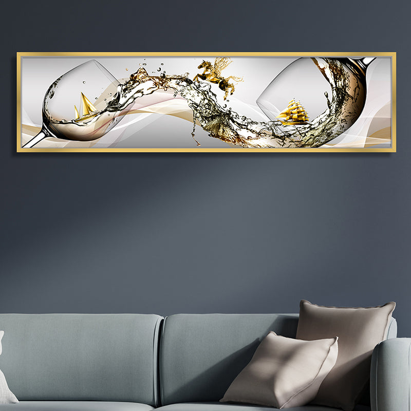 Liquid Splash Wall Art