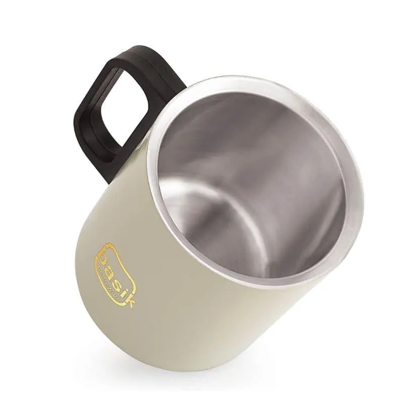 Moira Stainless Steel Coffee Mug (270 mL) - Beige media 4