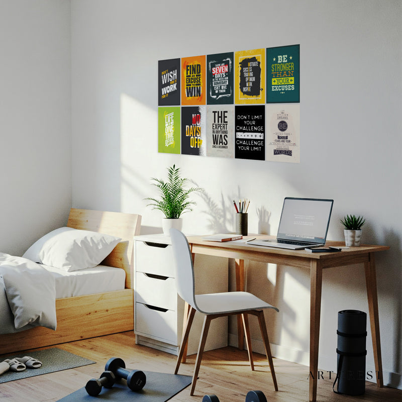 Motivate & Inspire Wall Poster - Set Of Ten media 3