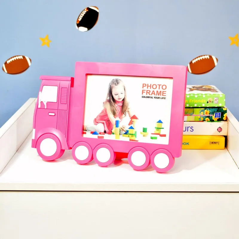 Little Truck Adventure Plastic Photo Frame media 1