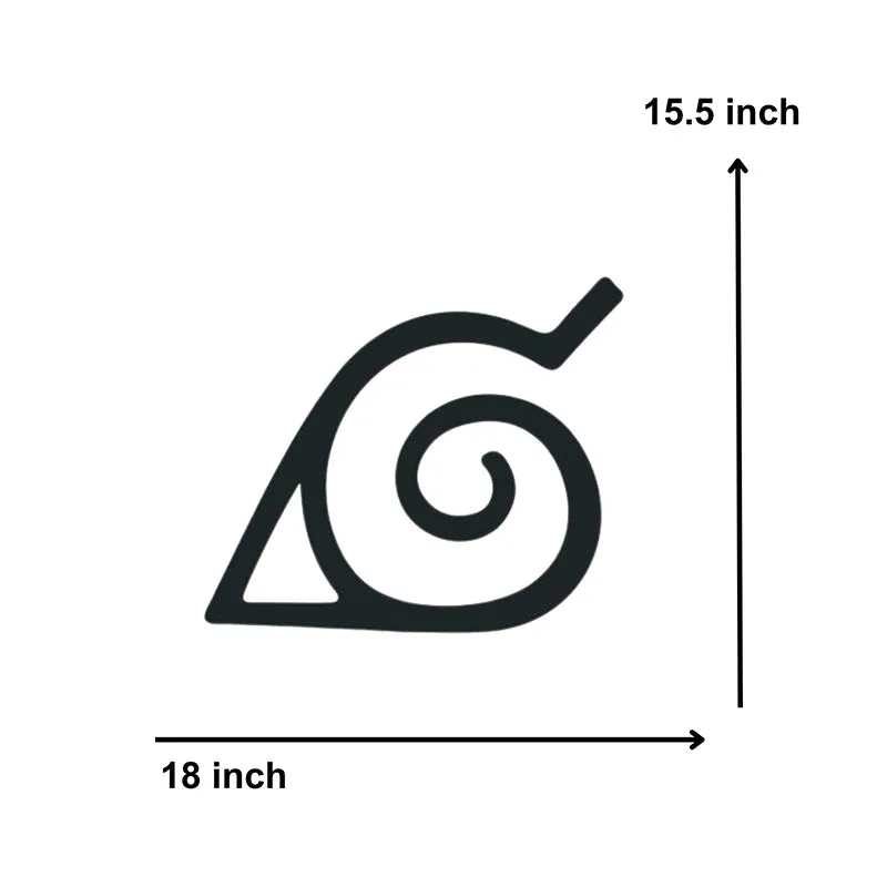 Naruto Black Iron Wall Accent media 4