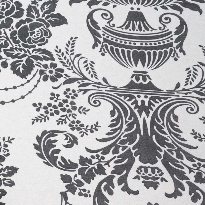 Swayam Floral Monochrome Cotton Bedsheet - 144 TC media 5