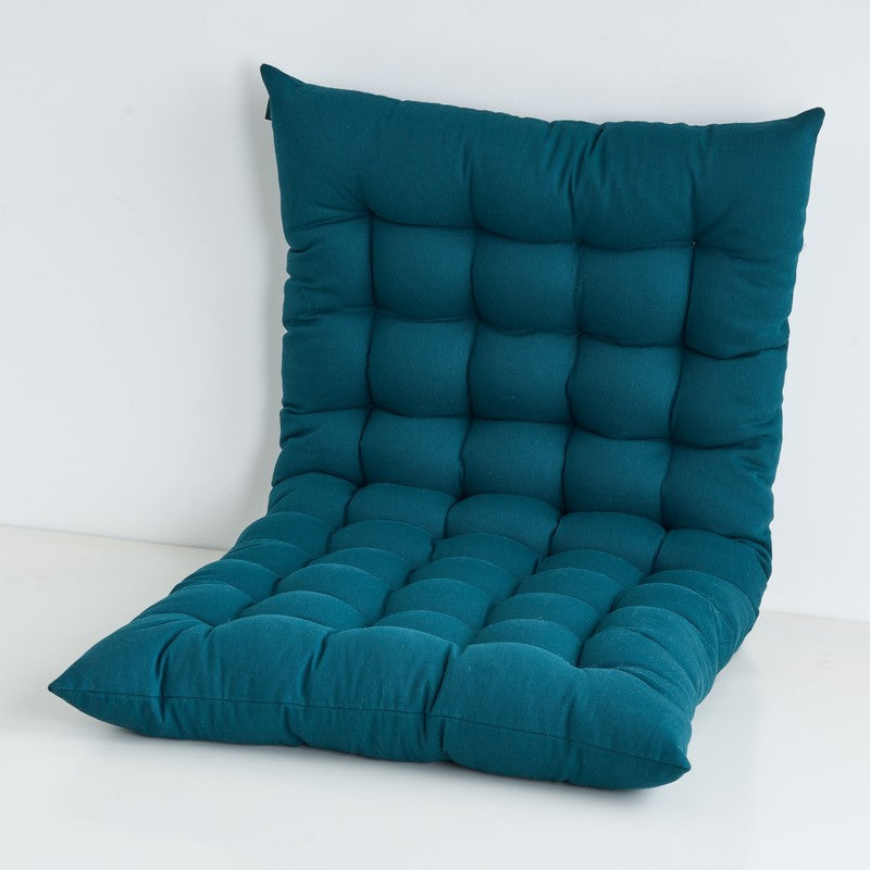 Travis Cotton Floor Cushion - Botanical Green media 3