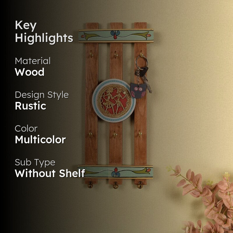 Brass Charm Key Hanger media 2