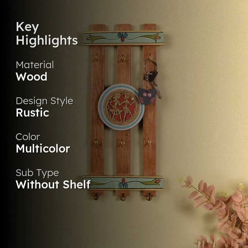 Brass Charm Key Hanger media 2