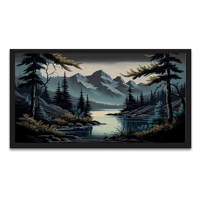 Kova Nature Scape Wall Painting With Frame media 5