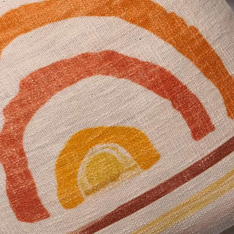 Sunrise Arc Printed Cushion Cover media 4