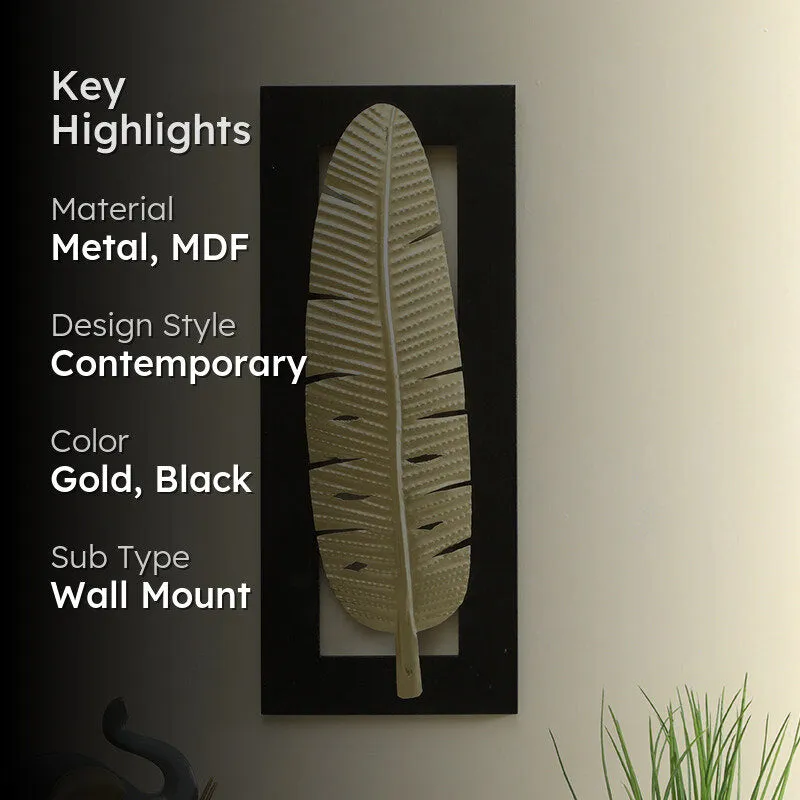 Hector Feather Metal Wall Accent media 2