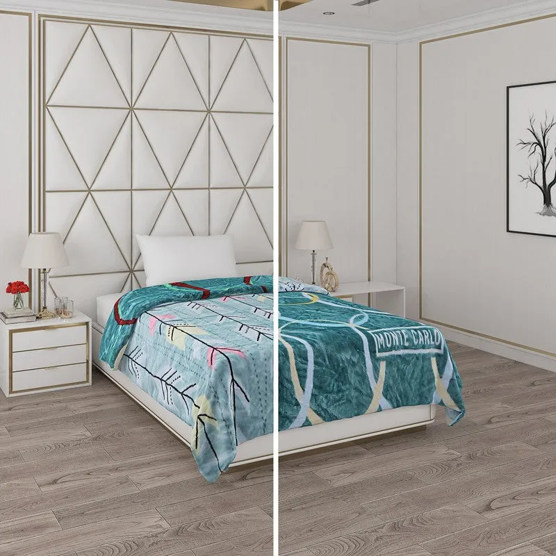 Monte Carlo Dreamscape Throw Reveisible Blanket - 500 GSM media 3