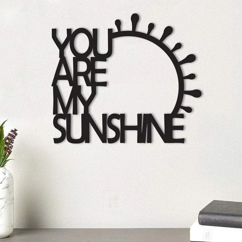 You Are My Sunshine MDF Wall Accent media 1